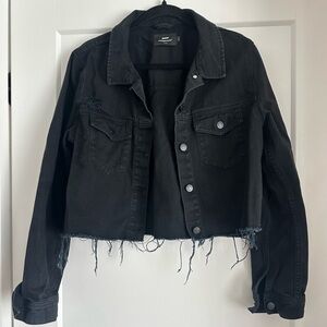 Dr. Denim black denim Jean jacket